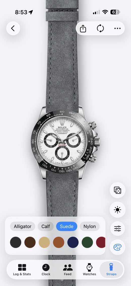 Watch with strap style 1