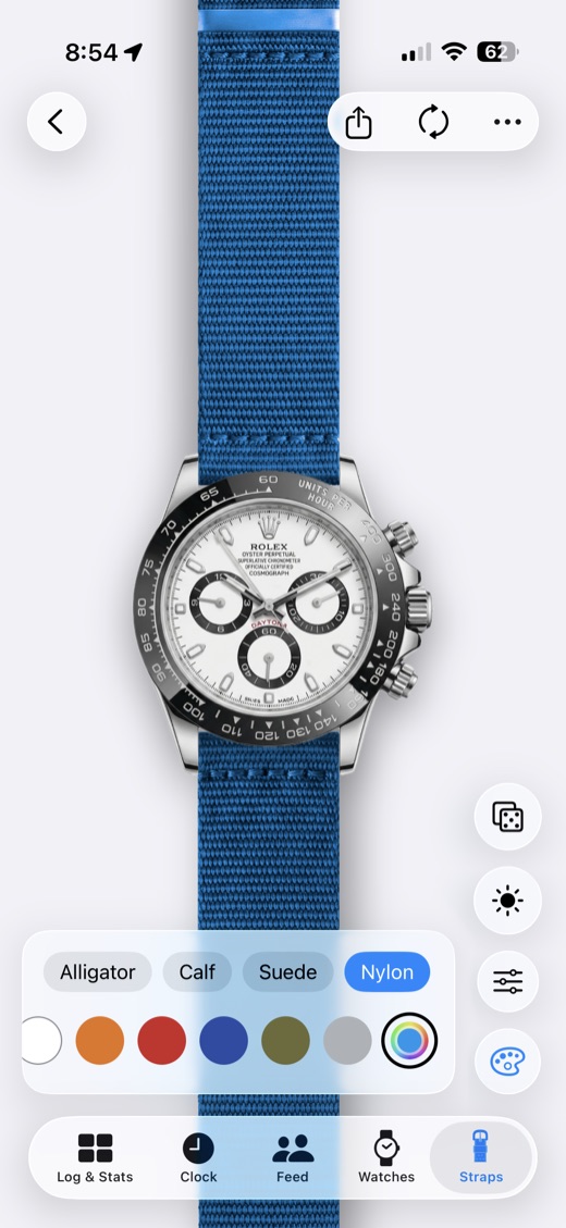 Watch with strap style 4